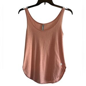 SPARK Women’s Dusty Rose Pink Athletic Tank Top Scoop Neck Size Small Soft NWT.